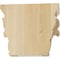 Ekena Millwork 6 1/2"W x 4 3/8"BW x 2 1/2"D x 5 1/2"H Small Chesterfield Capital, Maple CAP06X02X05CHMA - alternate 2